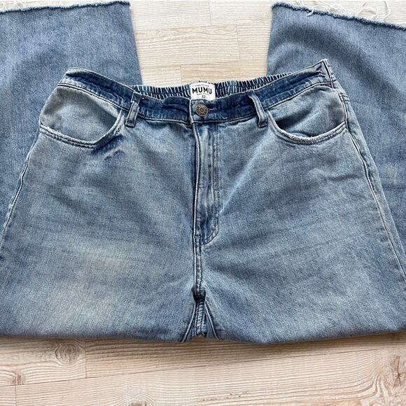 Show Me Your Mumu Memphis Mid Rise‎ Jeans | Fall Blues Size 32 - Picture 3 of 11